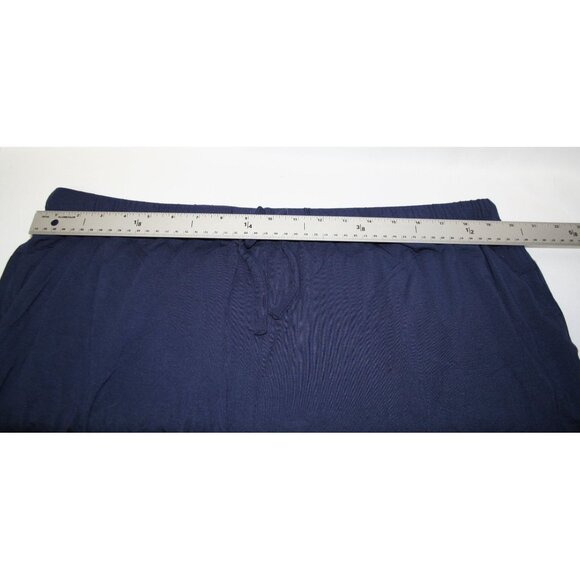 The Company Store Navy Tencel Modal Pajama Shorts Set XXL NWT Comfy Sustainable - Picture 8 of 10